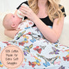 Butterfly Away Baby Swaddle Blanket