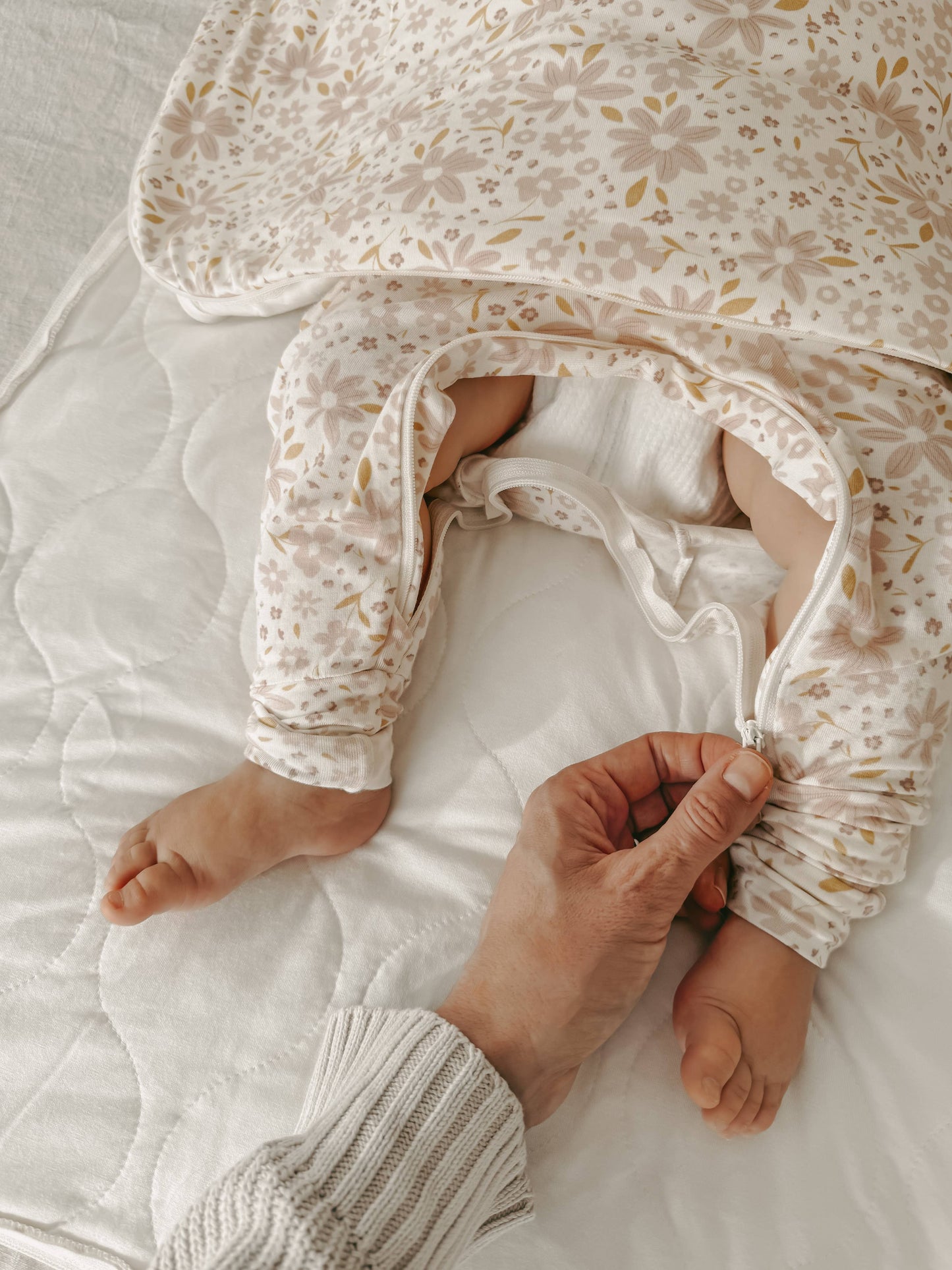 Sleep Bag | Heather Grey | 1.0 Tog | Gunamuna