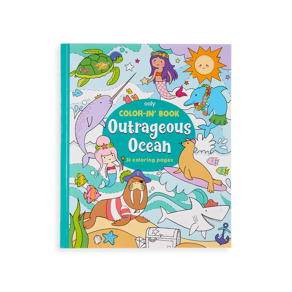 Color-in’ Book | Outrageous Ocean
