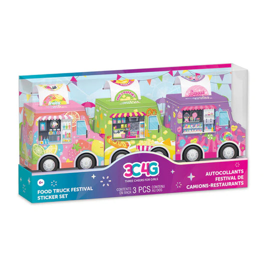 Food Truck Festival Sticker Set