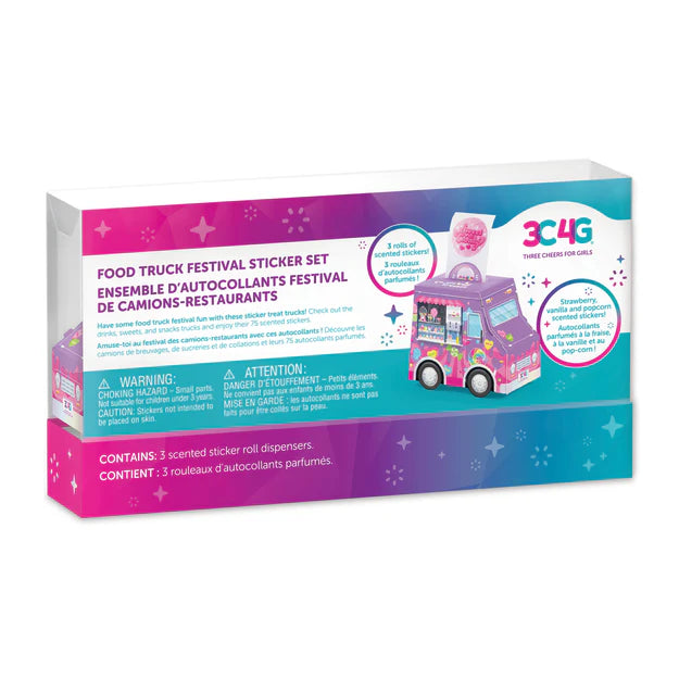 Food Truck Festival Sticker Set