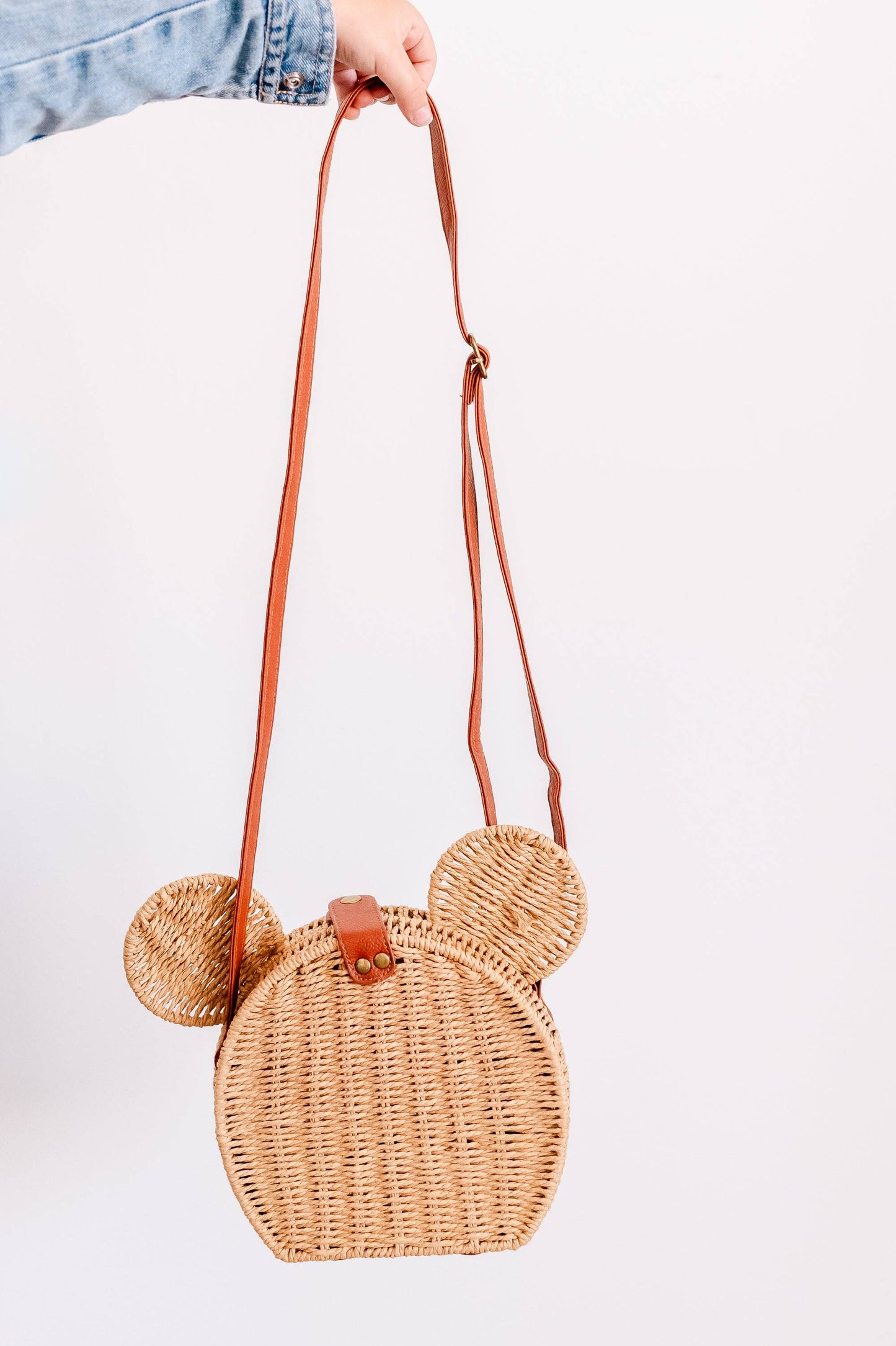 Rattan Mouse Purse | Happiest Place Collection