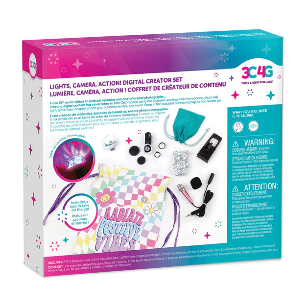 Lights, Camera, Action! Digital Creator Set