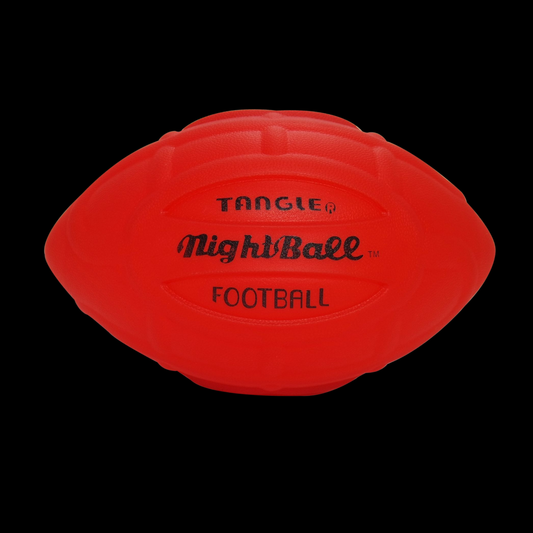 NightBall | Light-Up LED Football | Red