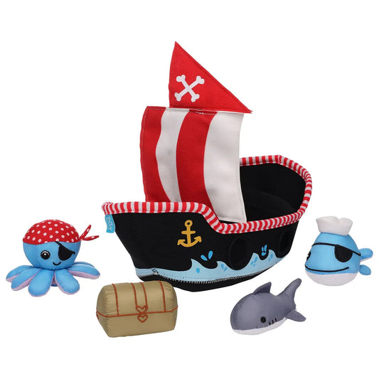 Floating Fill n’ Spill Bath Toy | Pirate Ship