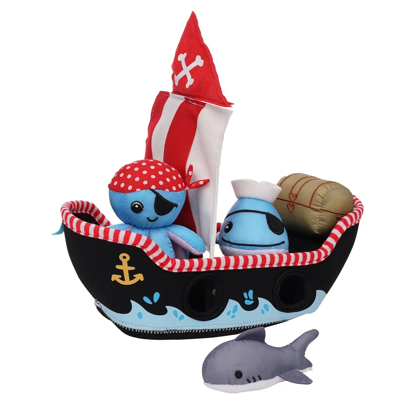 Floating Fill n’ Spill Bath Toy | Pirate Ship