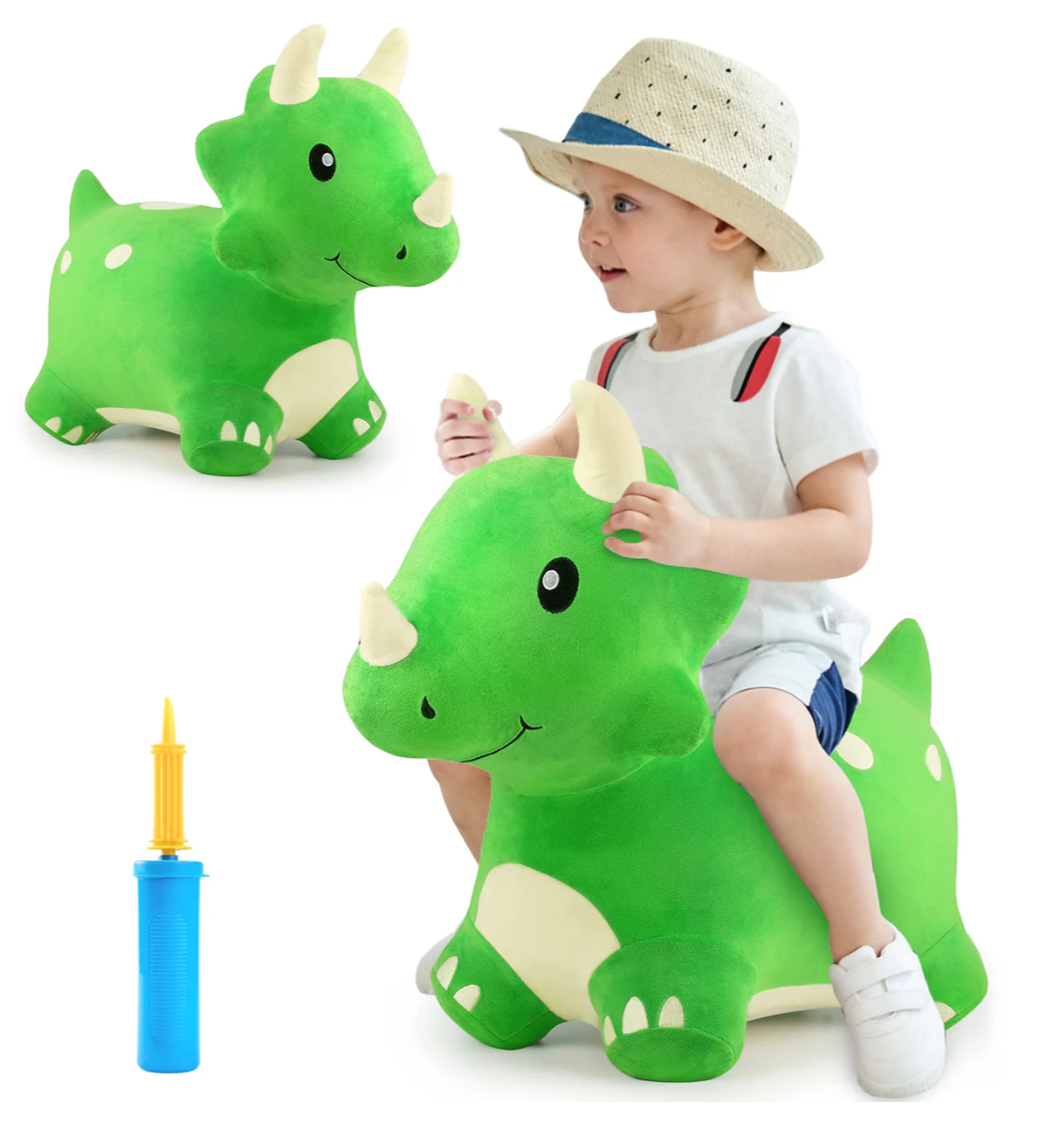 Bouncy Triceratops