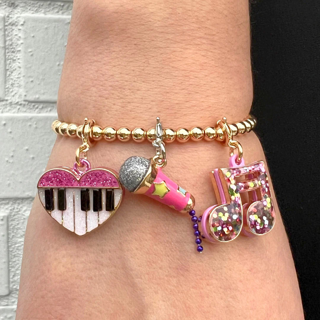CHARM IT! Glitter Music Note Charm