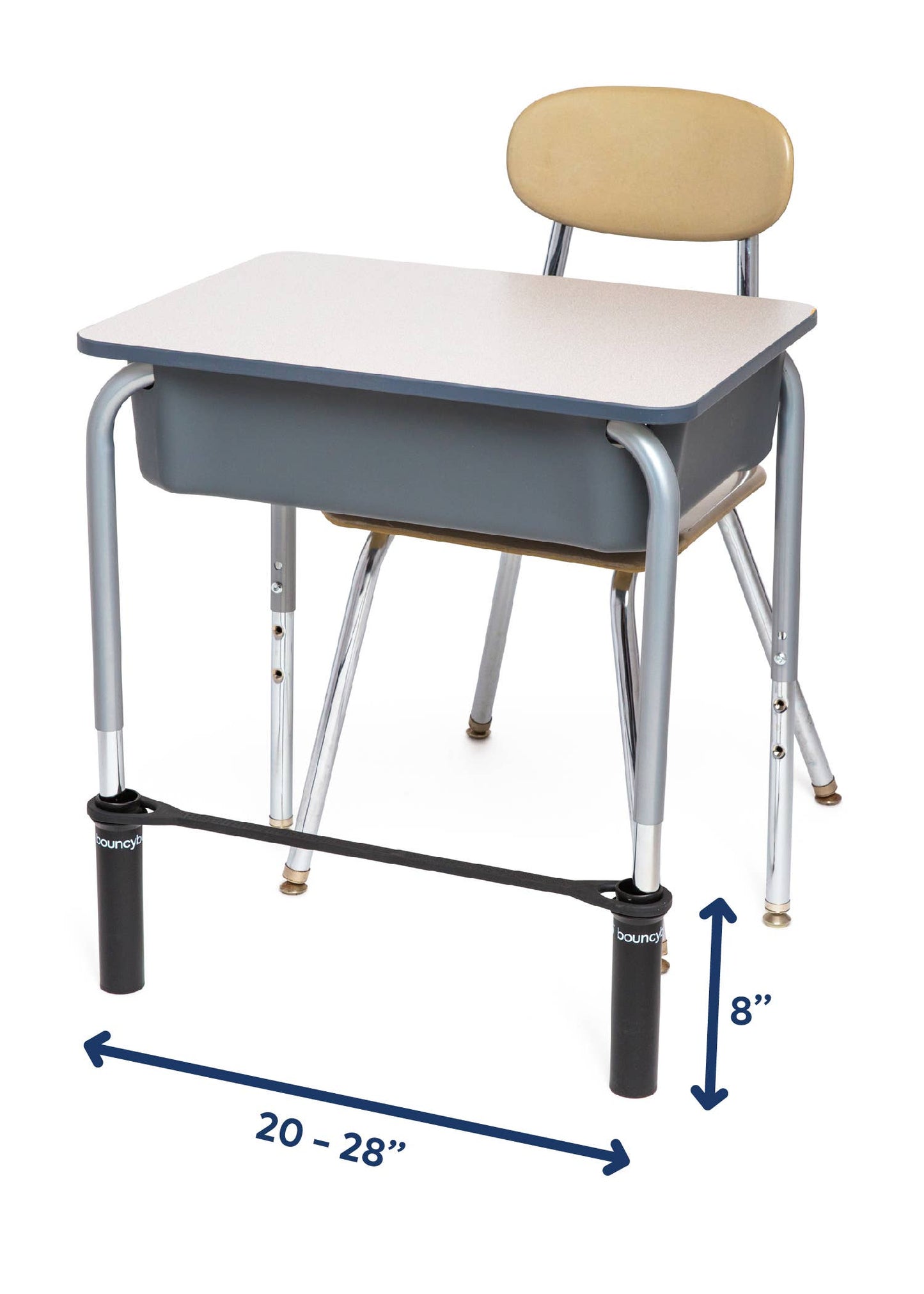 Bouncyband for School Desks: Blue