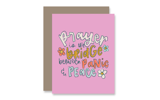 Prayer Bridge Greeting Card