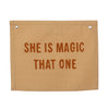 She is Magic Canvas Banner: Natural
