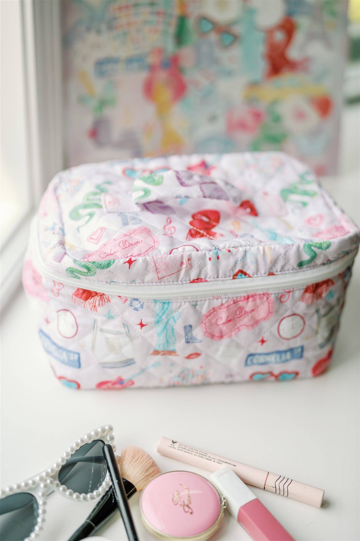 Swiftie Watercolor| Make Up Toiletry Bag