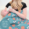Little Athlete Sporty Theme Baby Swaddle Blanket