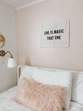 She is Magic Canvas Banner: Natural