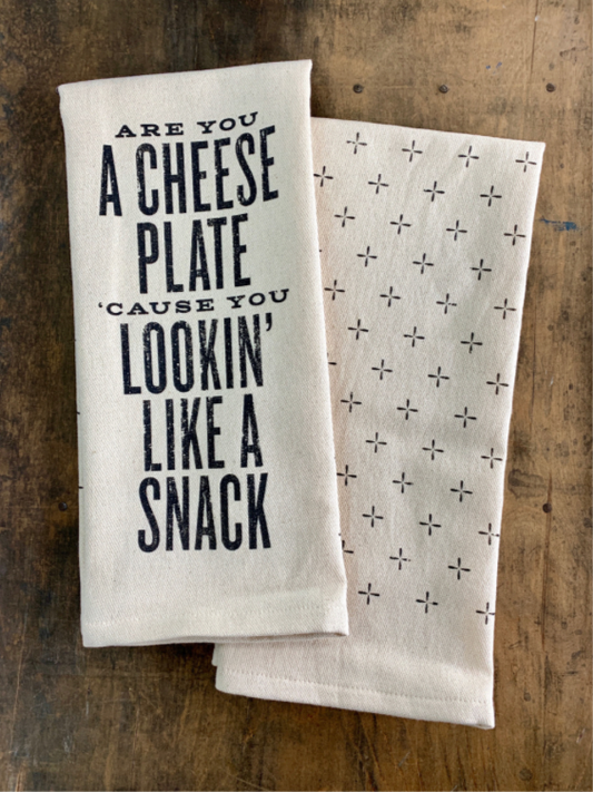 Kitchen Towel | Are You A Cheese Plate