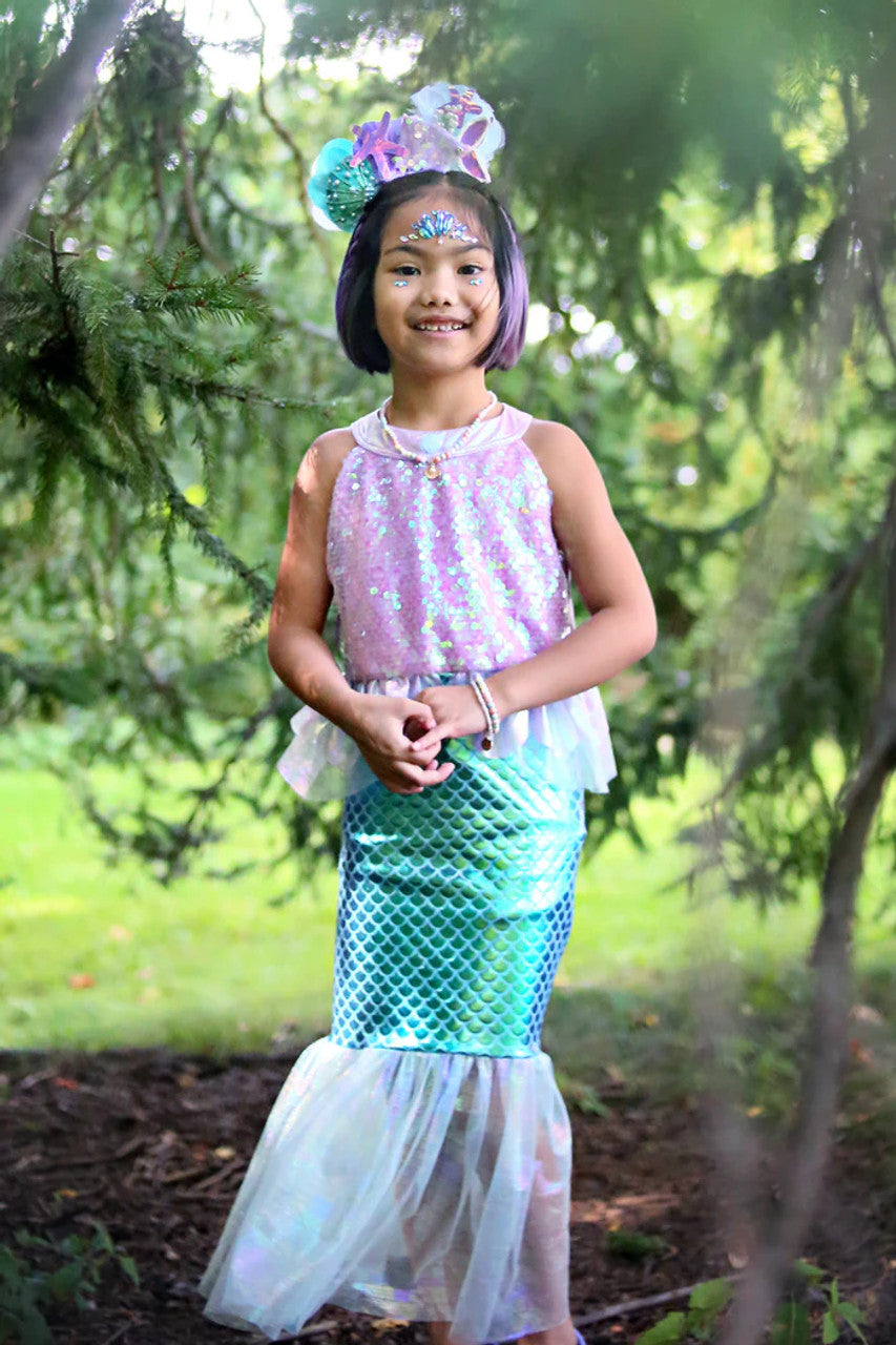 Misty Mermaid Dress | Purple