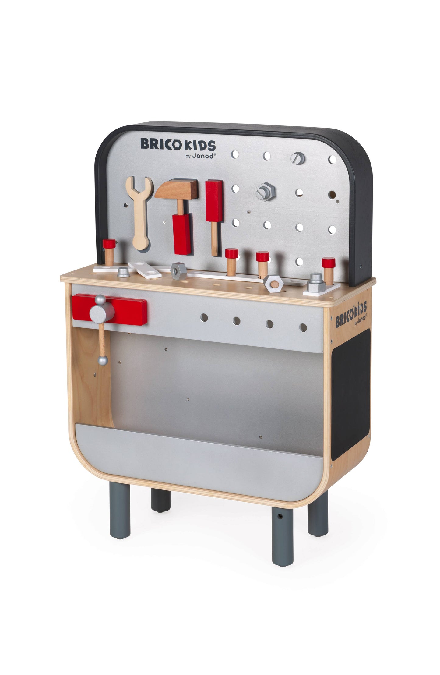 Brico' Kids | Double Sided Workbench | Pretend play