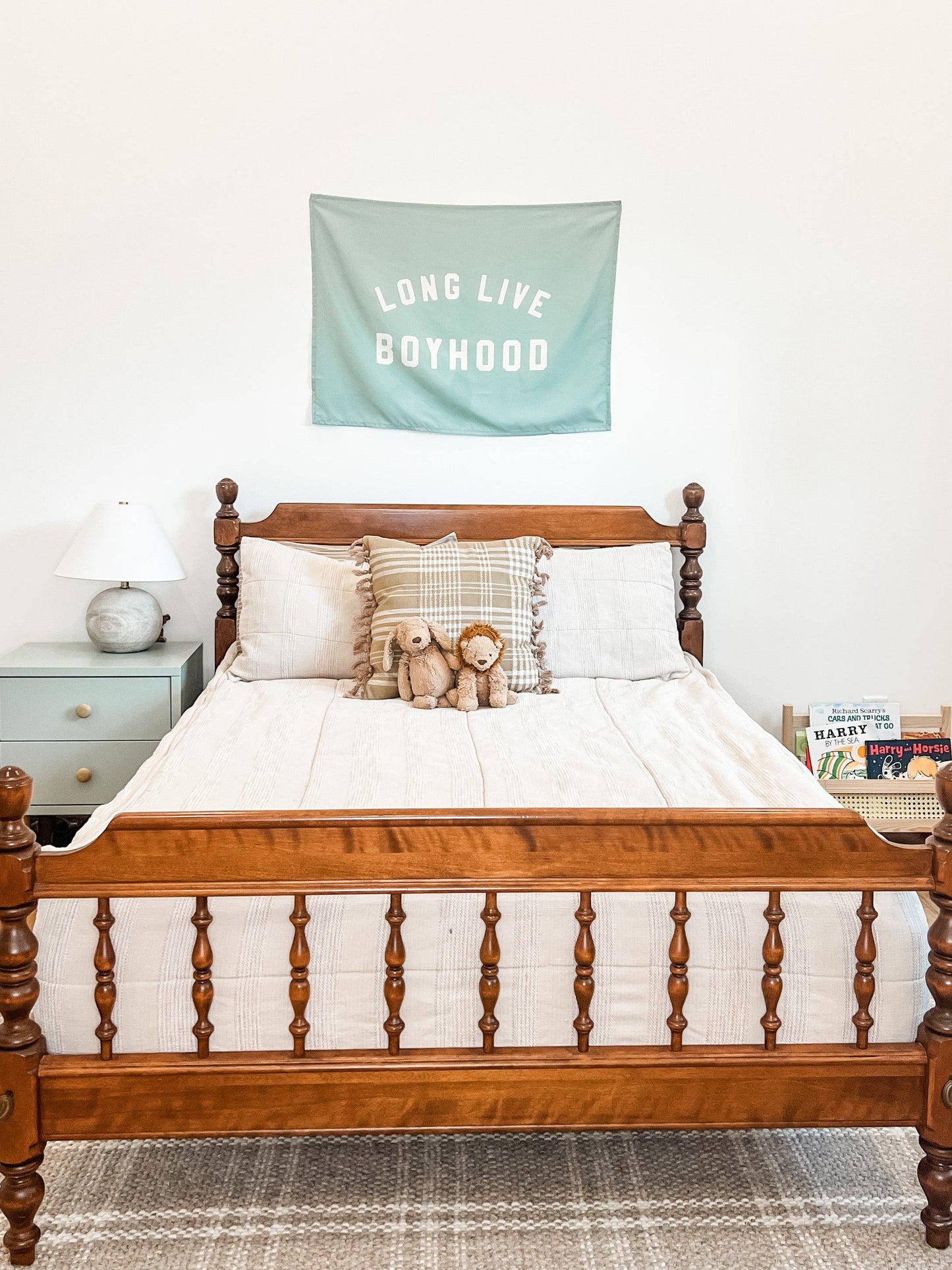 Sage | Long Live Boyhood Banner | Mini 13x17"