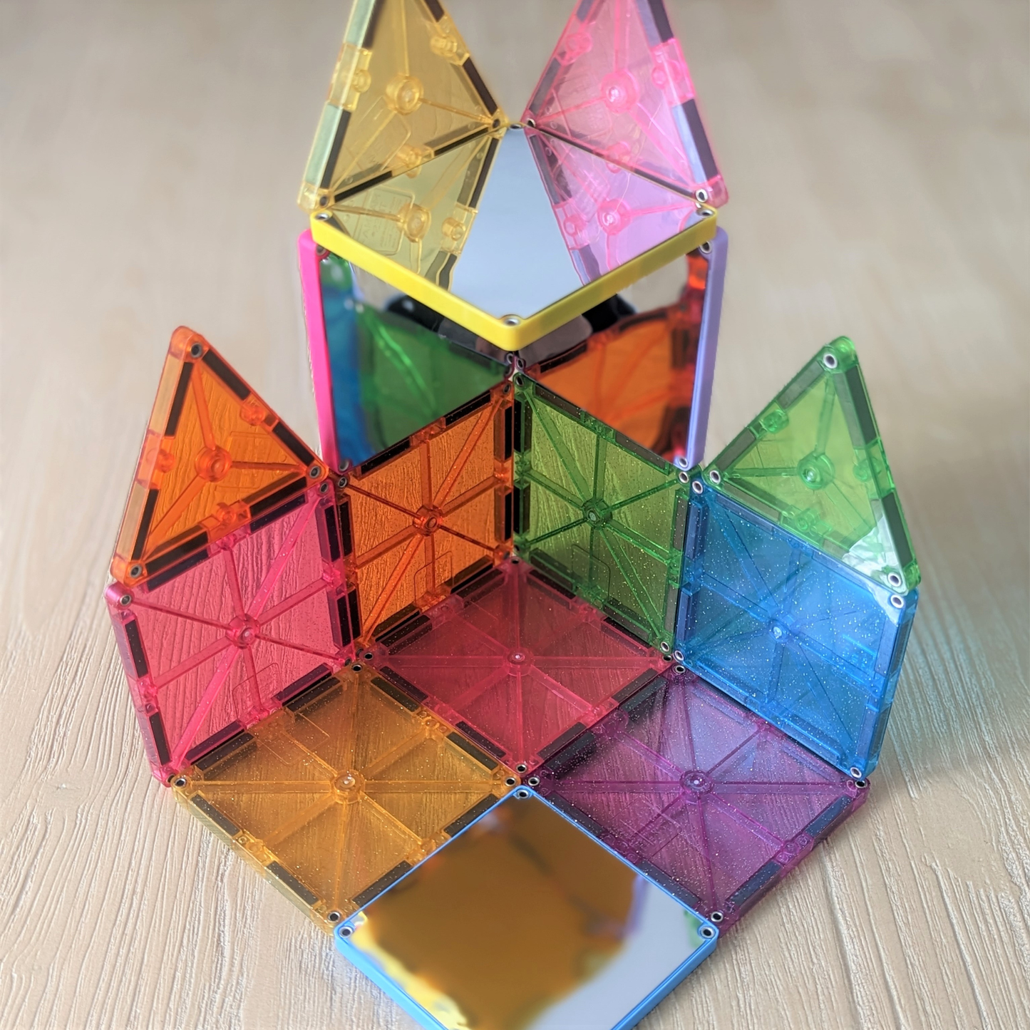 MAGNA-TILES | Stardust 15-pc set