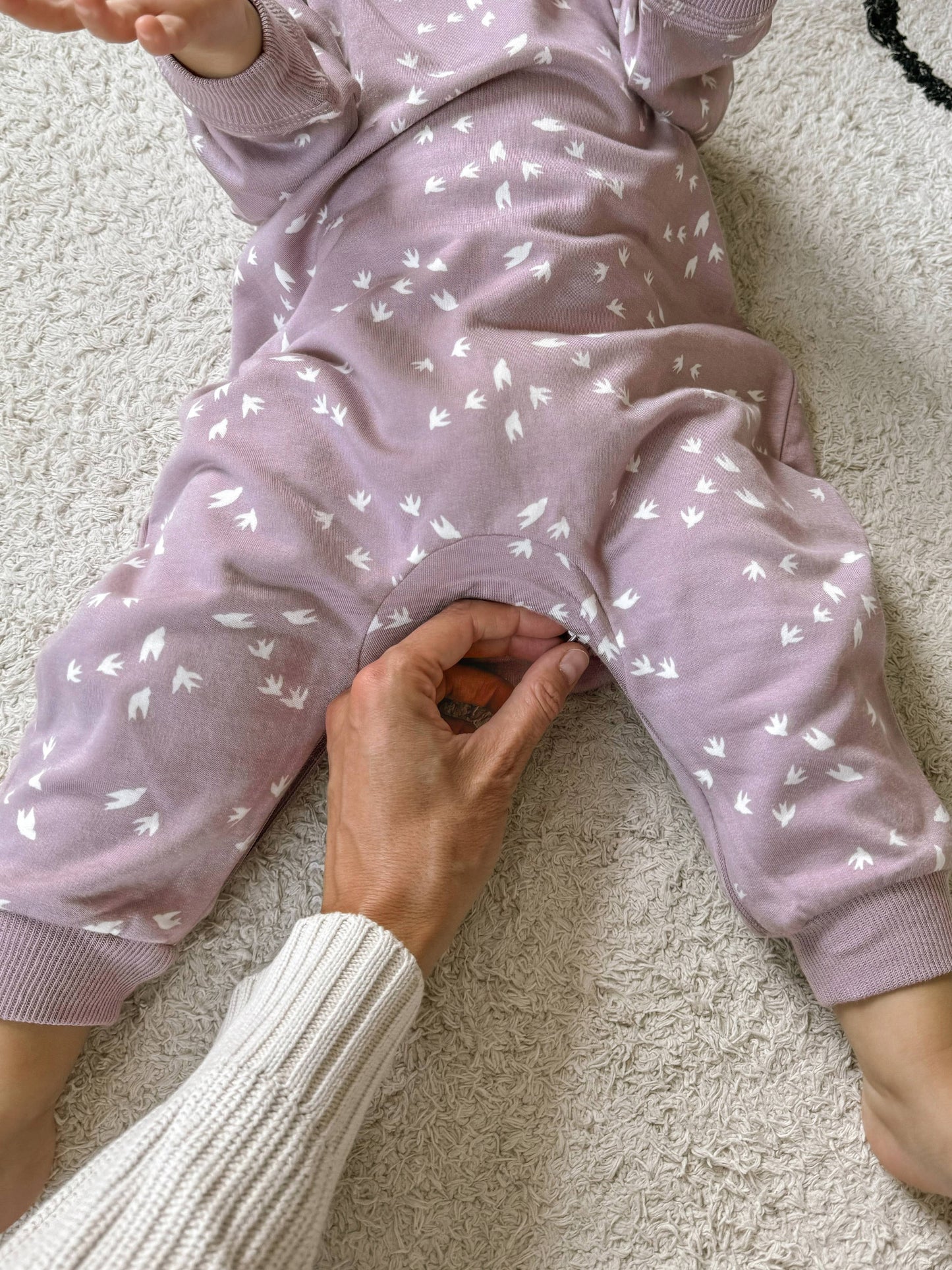 Birdie Fleece Jumpsuit | Gunamuna