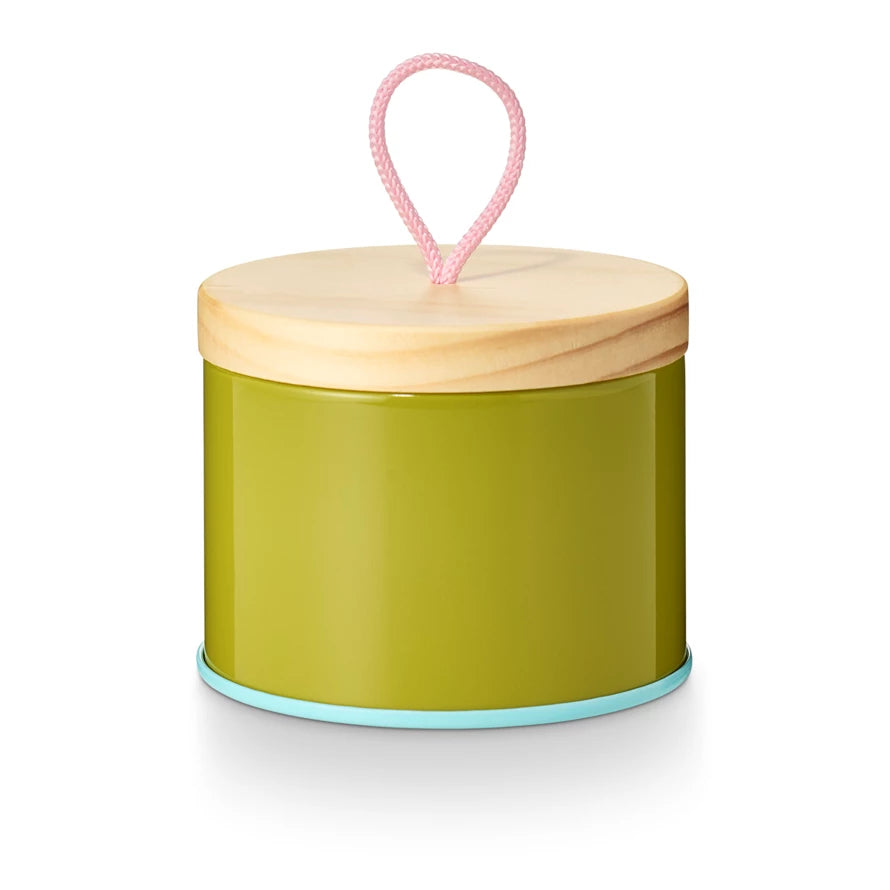 Summer Grass | Colorblock Tin Candle