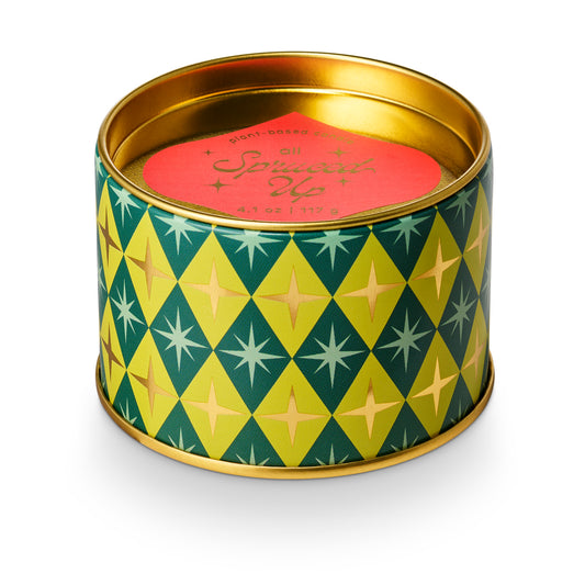 All Spruced Up Hotel | Tin Candle