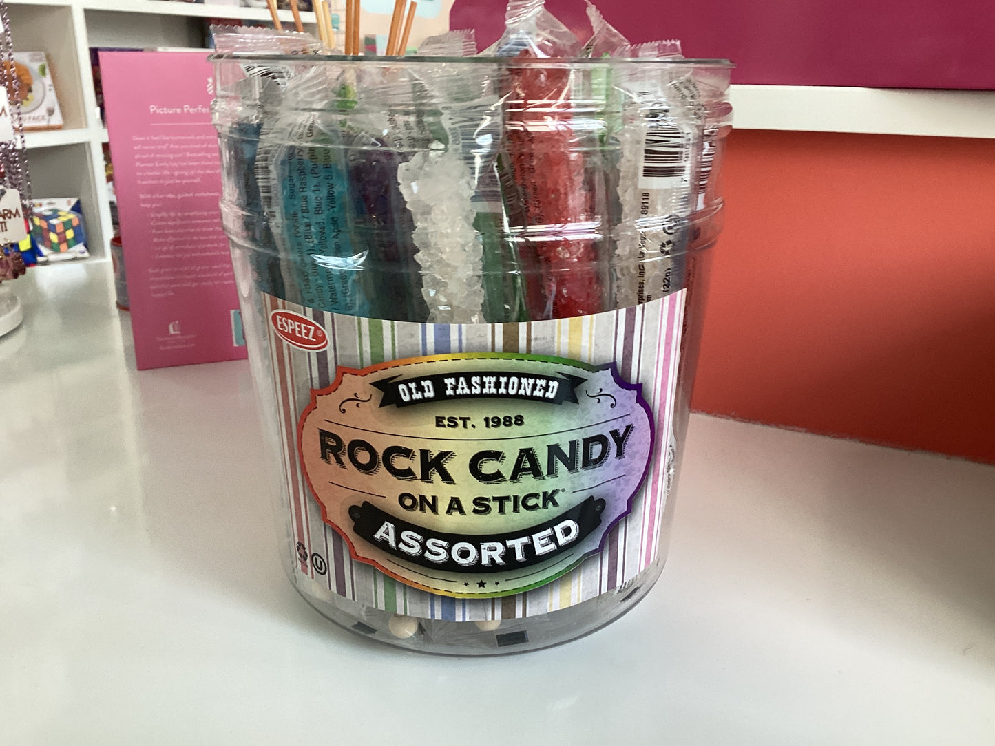 Rock Candy on a Stick