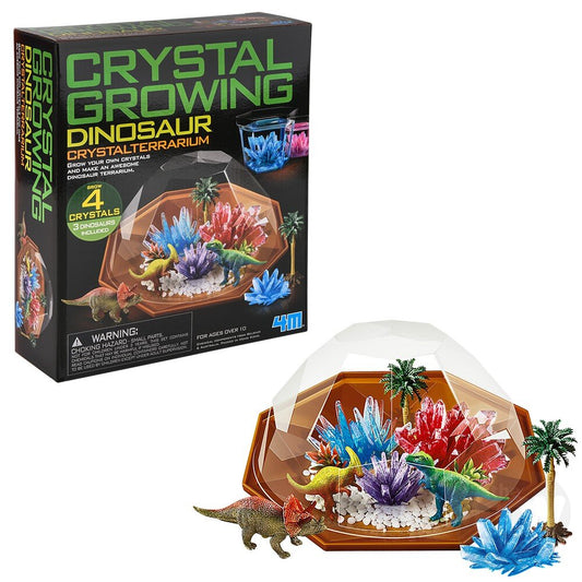 Crystal Growing | Dino Crystal Terrarium
