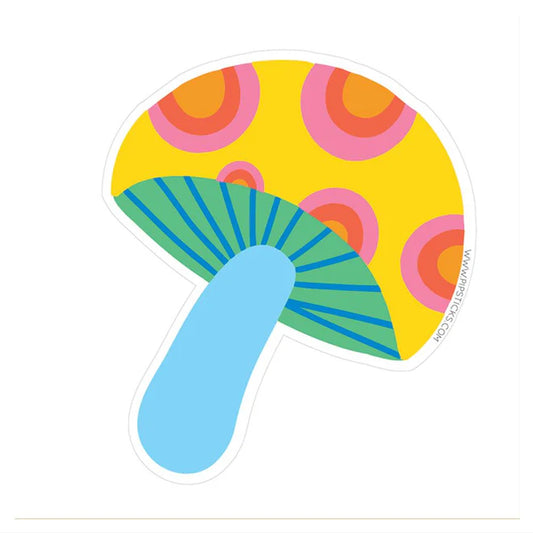 Mushroom Vinyl Sticker