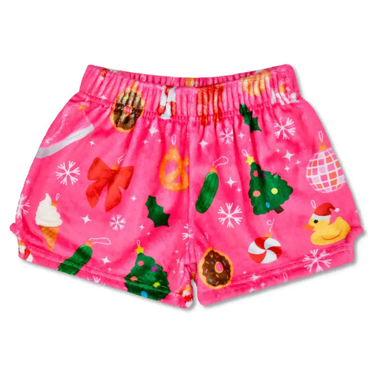 Ornament Plush PJ Shorts