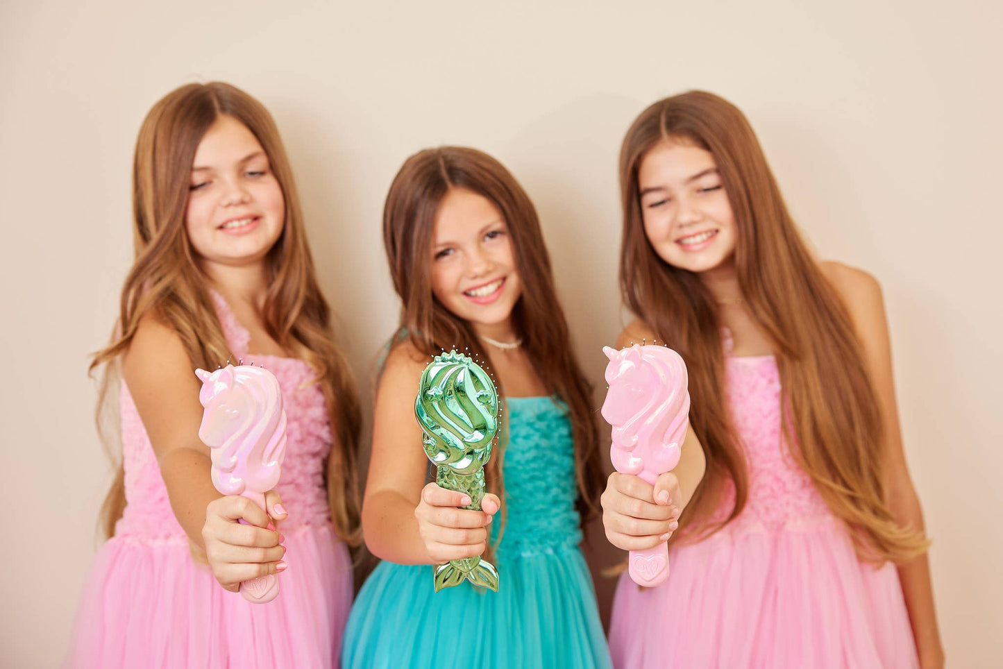 Unicorn Hair Detangler Brush For Kids