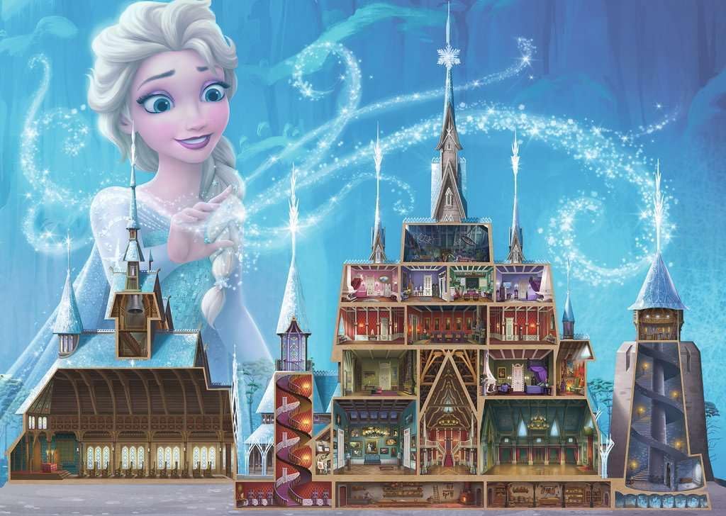 Disney Castle: Elsa 1000 pc Puzzle