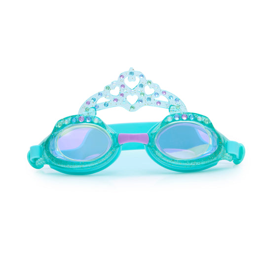 Princess Crown Kids' Swim Goggles | Pink & Aqua