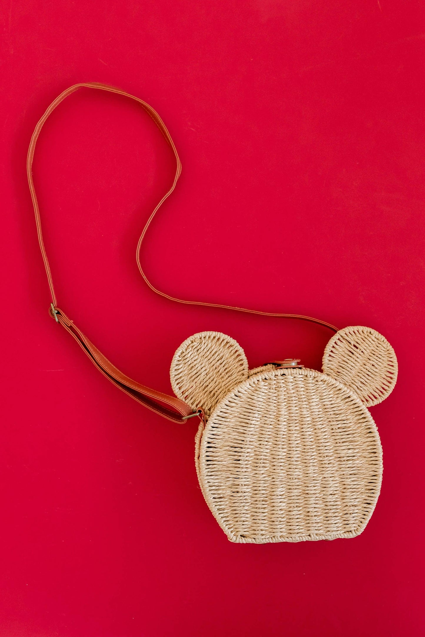 Rattan Mouse Purse | Happiest Place Collection