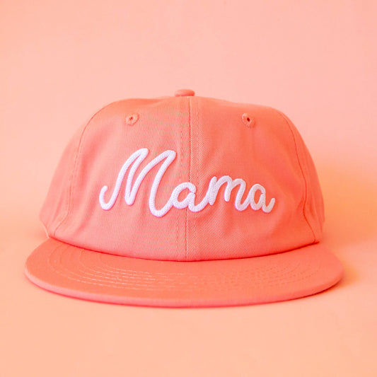 Mama Flat Brim Hat