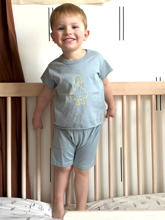 Quack Short +Tee Set | Gunamuna