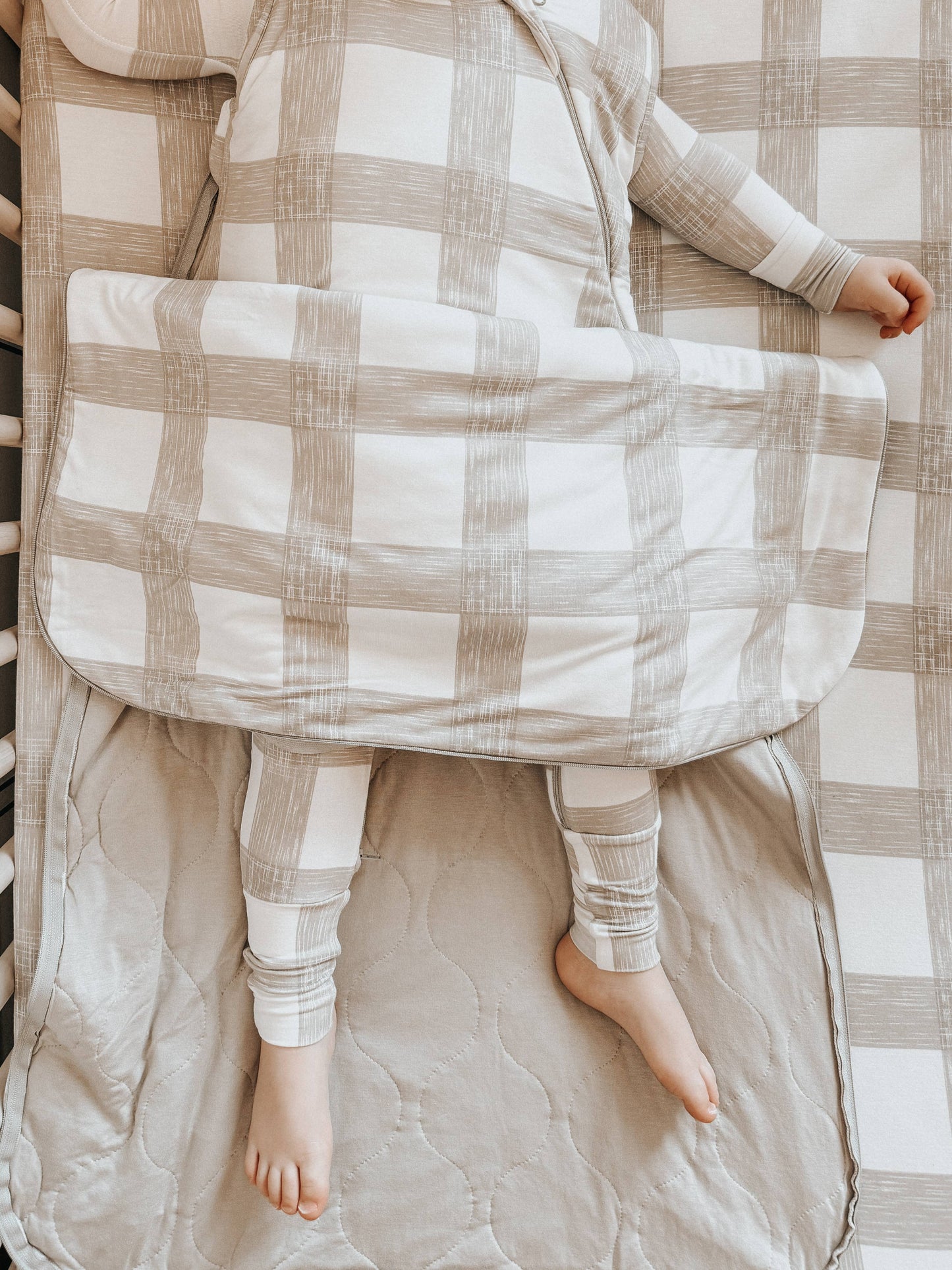 Sleep Bag | Heather Grey | 1.0 Tog | Gunamuna