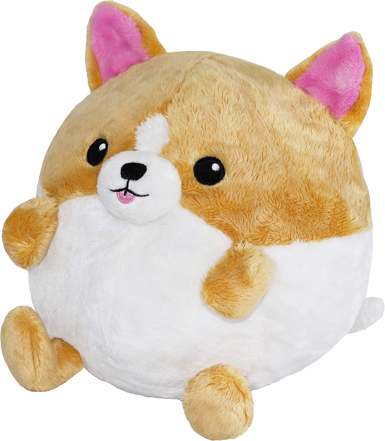 Undercover Corgi in Santa Squishable