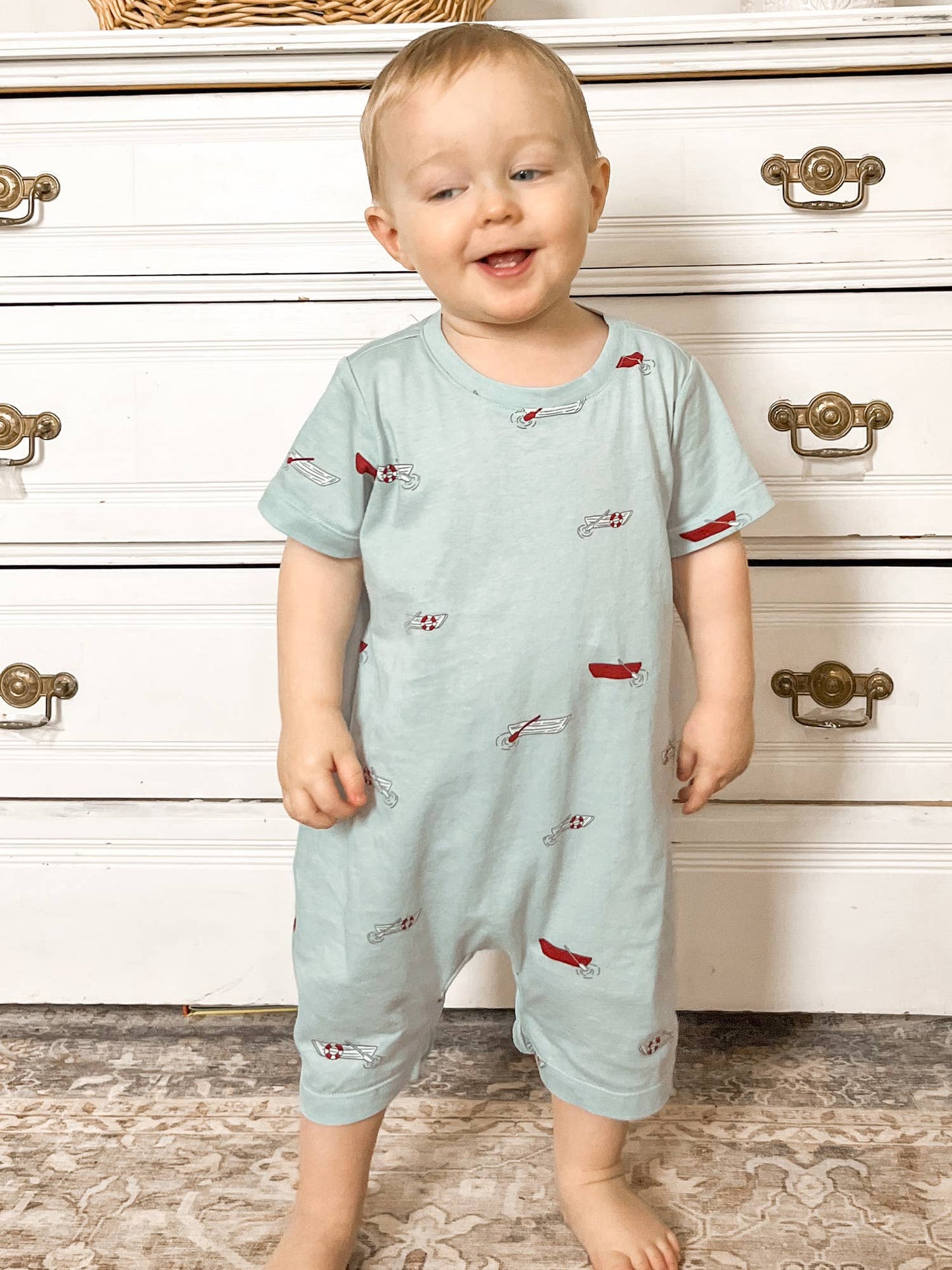 Bucket Hat Short Romper | Gunamuna