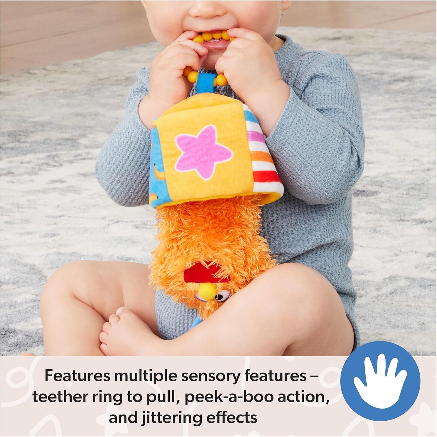 Ms. Rachel Herbie Sensory Take a Long Toy