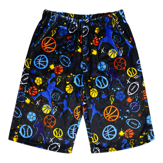 Corey Paige Fun Sports Plush Shorts | L Size 14