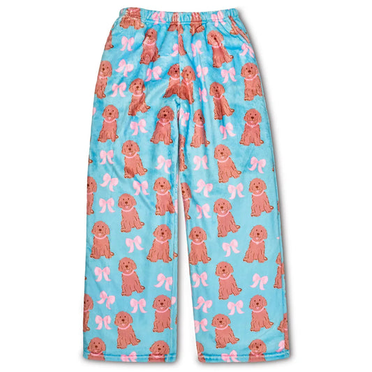 Pretty Pups Plush PJ Pants