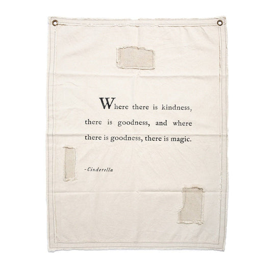 Cinderella Canvas Wall Hanging 31.5" x 40"