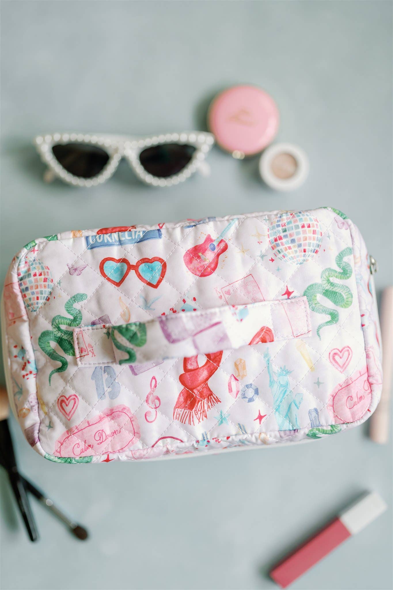 Swiftie Watercolor| Make Up Toiletry Bag