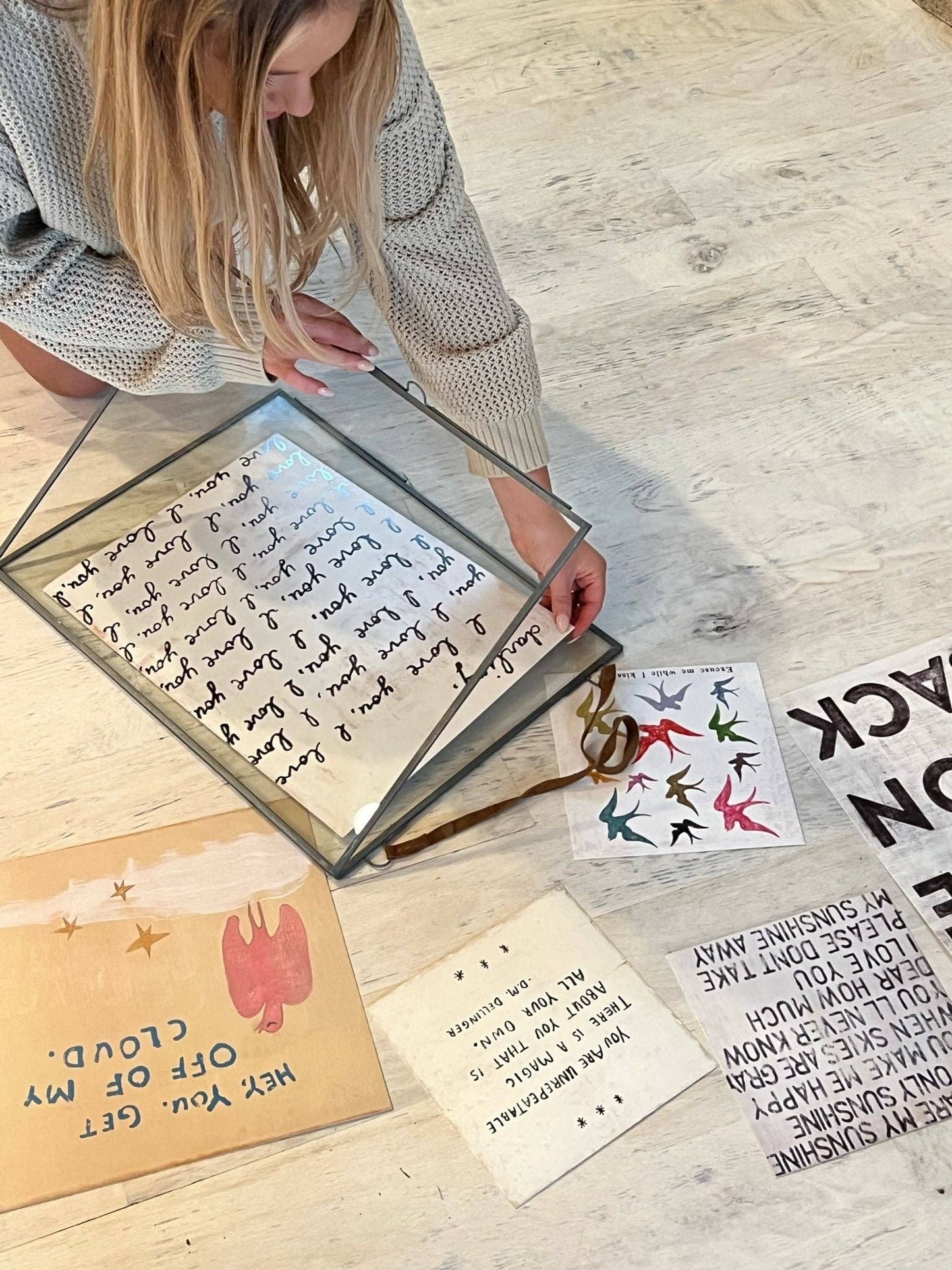 Darling, Letter For You | Art Poster | 12"x16"