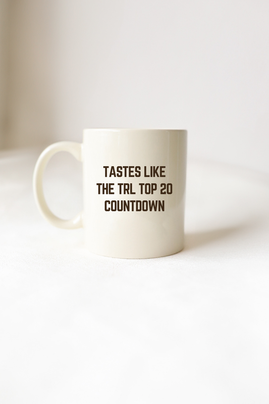 Tastes Like the TRL Top 20 Countdown Coffee Mug