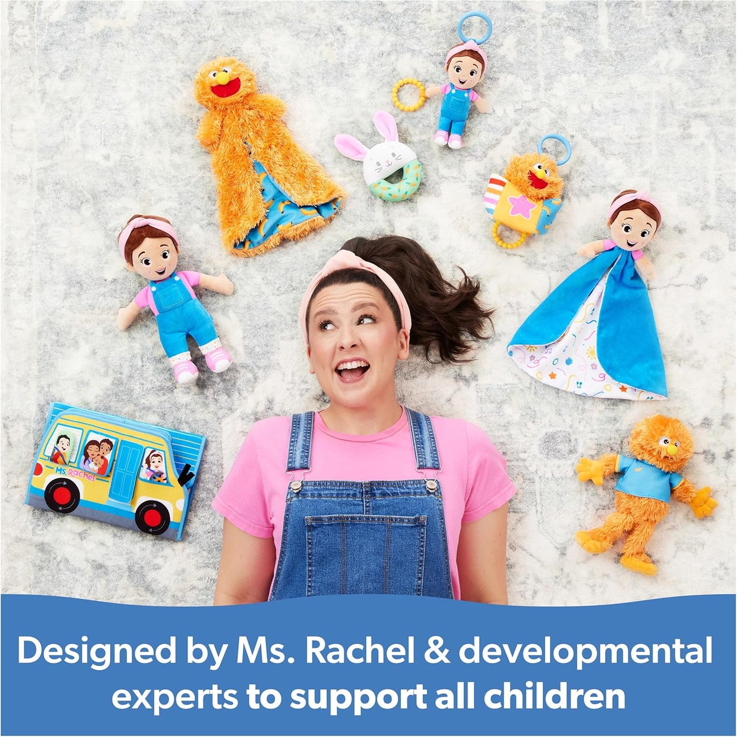 Ms. Rachel Herbie Sensory Take a Long Toy