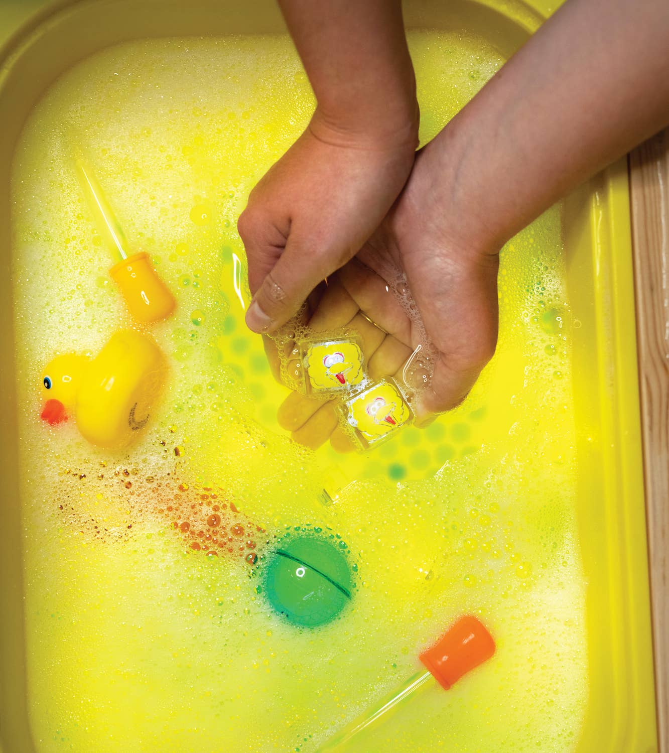 Big Bird - Sesame Street Light-Up Cubes | Glo Pals