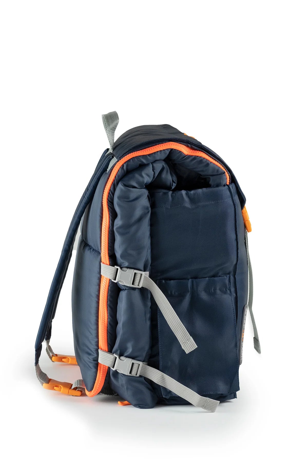 Sleep N Pack | Big Kid | Dark Navy with Green