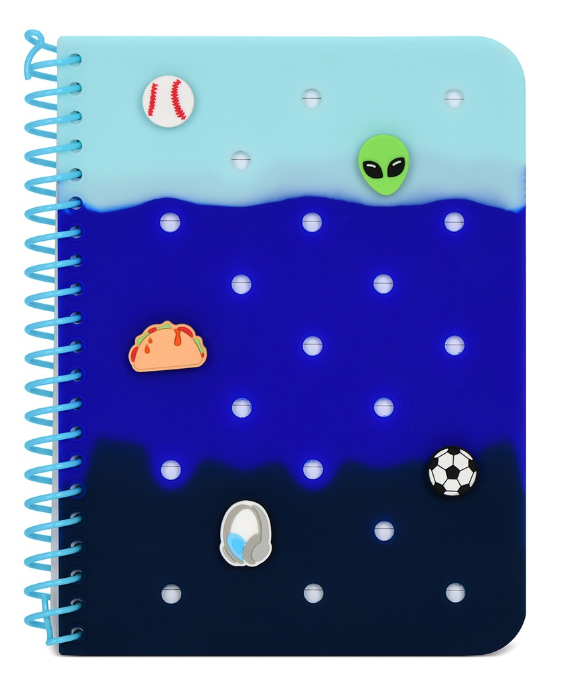 OCEAN WAVES CHARMED JELLY JOURNAL